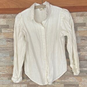 Shelter Linen Women's Button-Down Shirt M